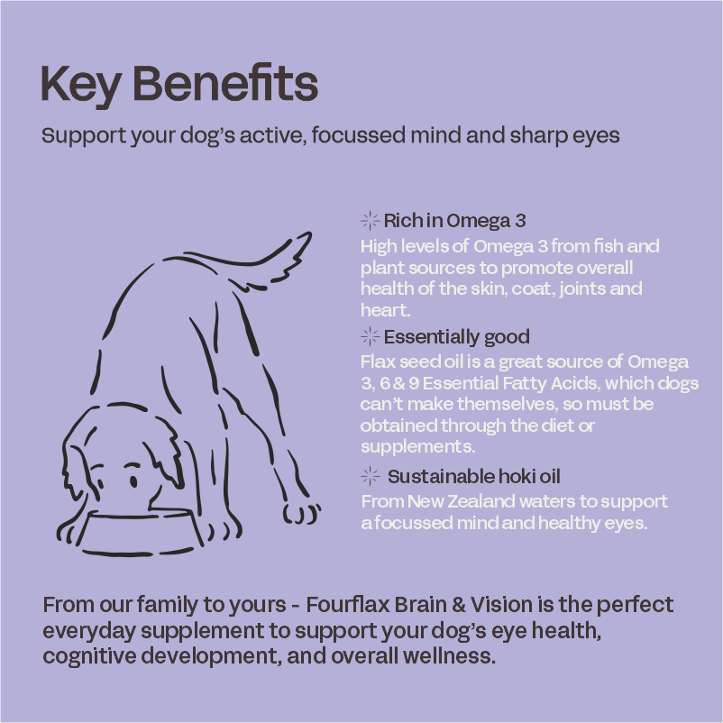 Canine Brain & Vision (Fish & Flax Oil)