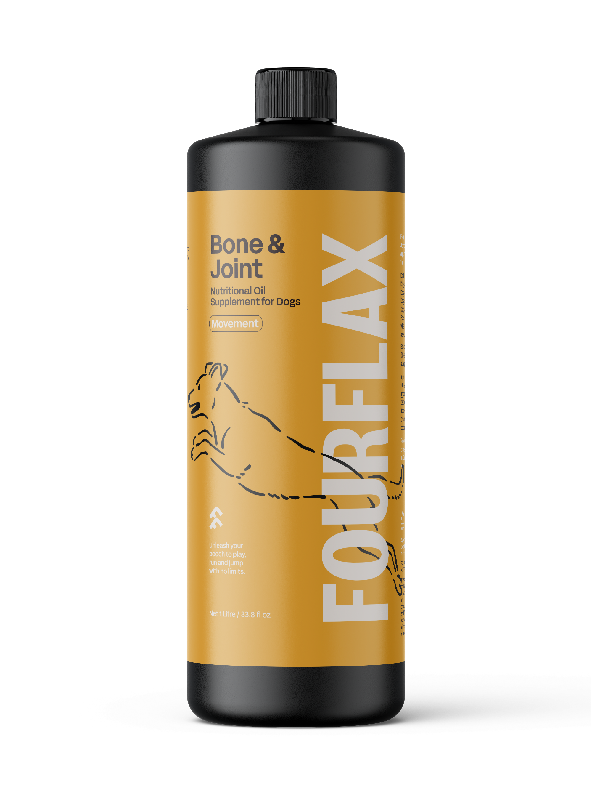 Canine Bone & Joint Oil - Dog Supplement for Joints & Mobility