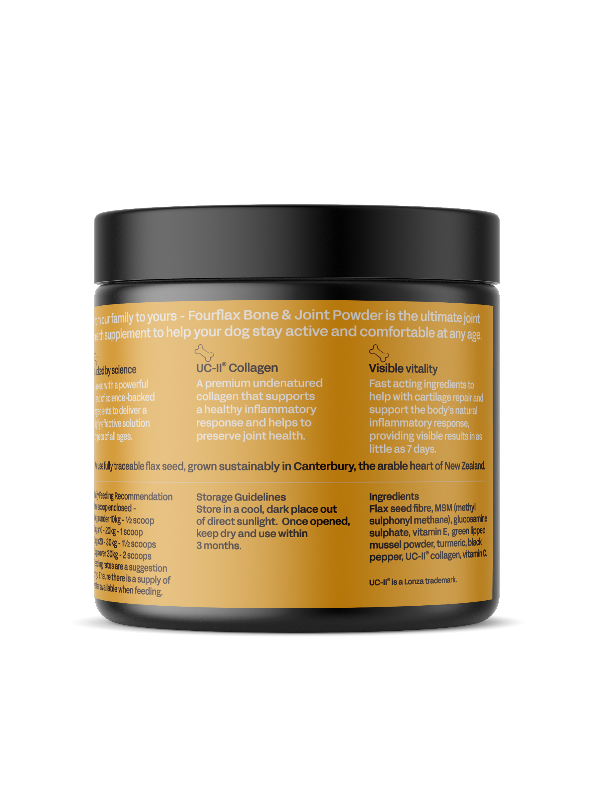Canine Bone & Joint Powder - Dog Joint Supplement
