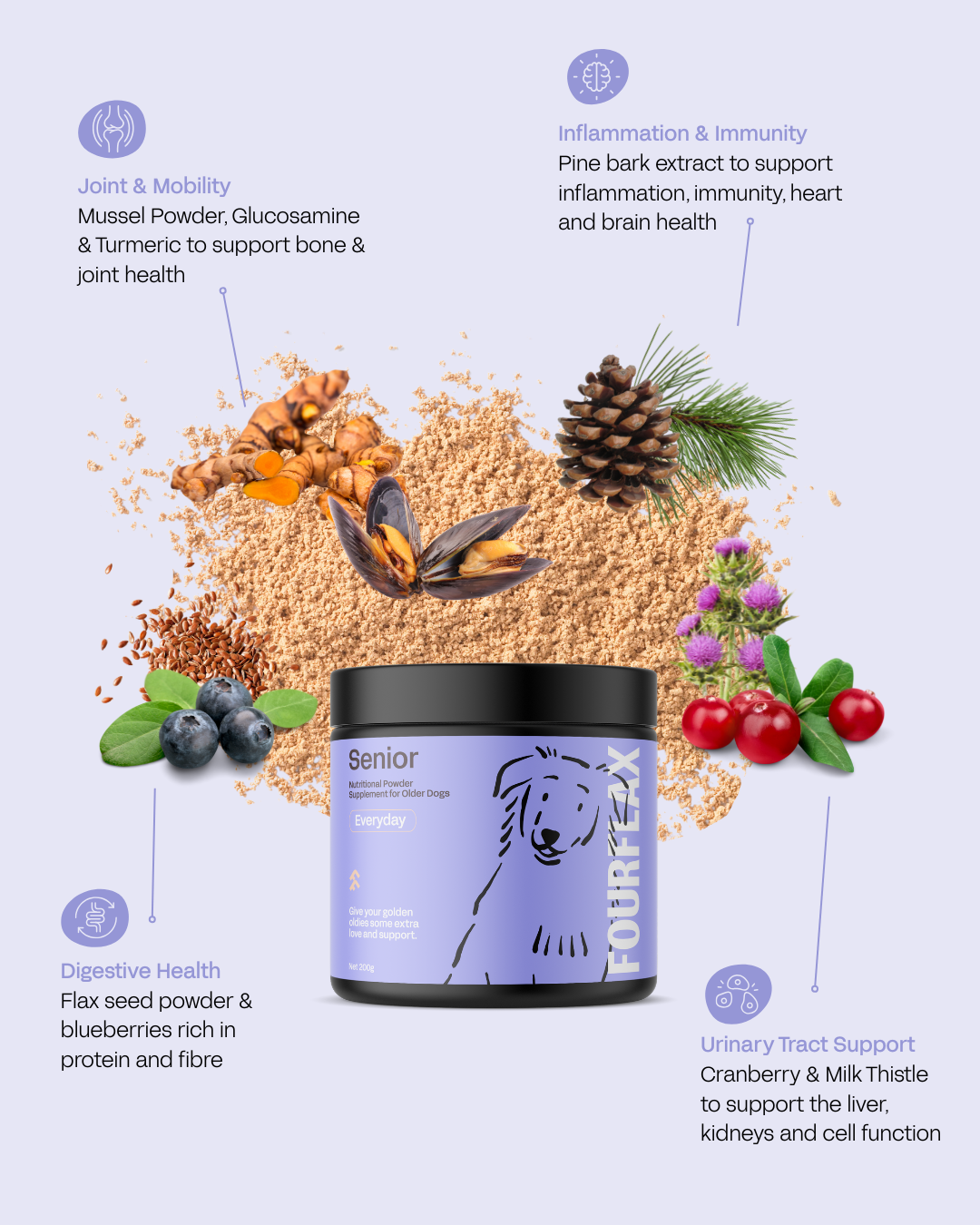 Canine Senior - Health Supplement for Older Dogs