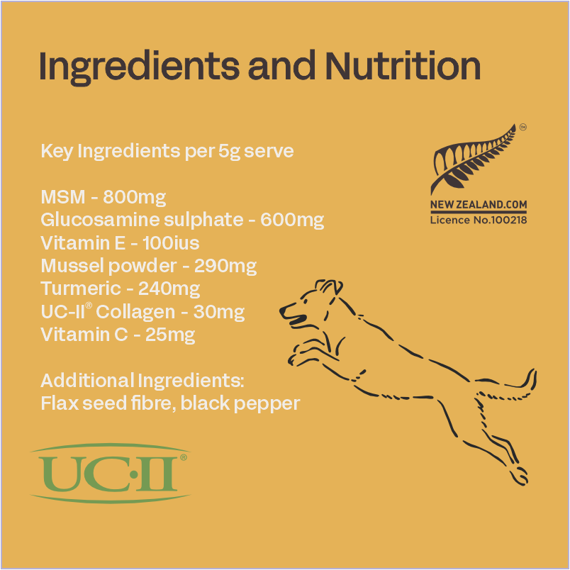 Canine Bone & Joint Powder - Dog Joint Supplement