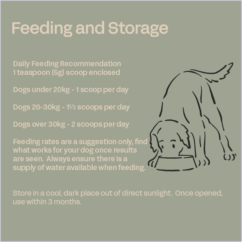 Canine Flax Seed Flake - Natural Fibre Supplement for Dogs