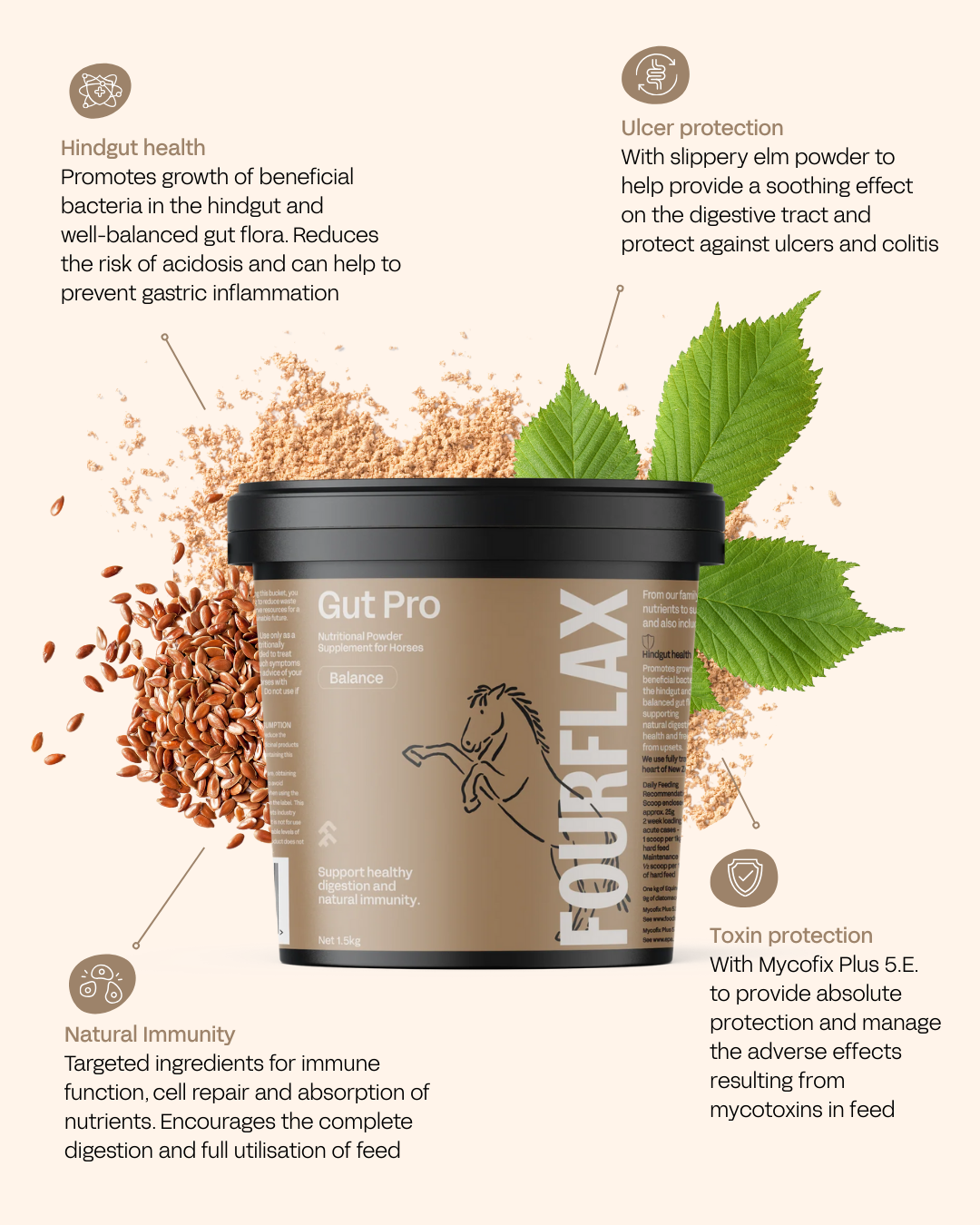 Equine Gut Pro - Toxin & Digestive Support for Horses