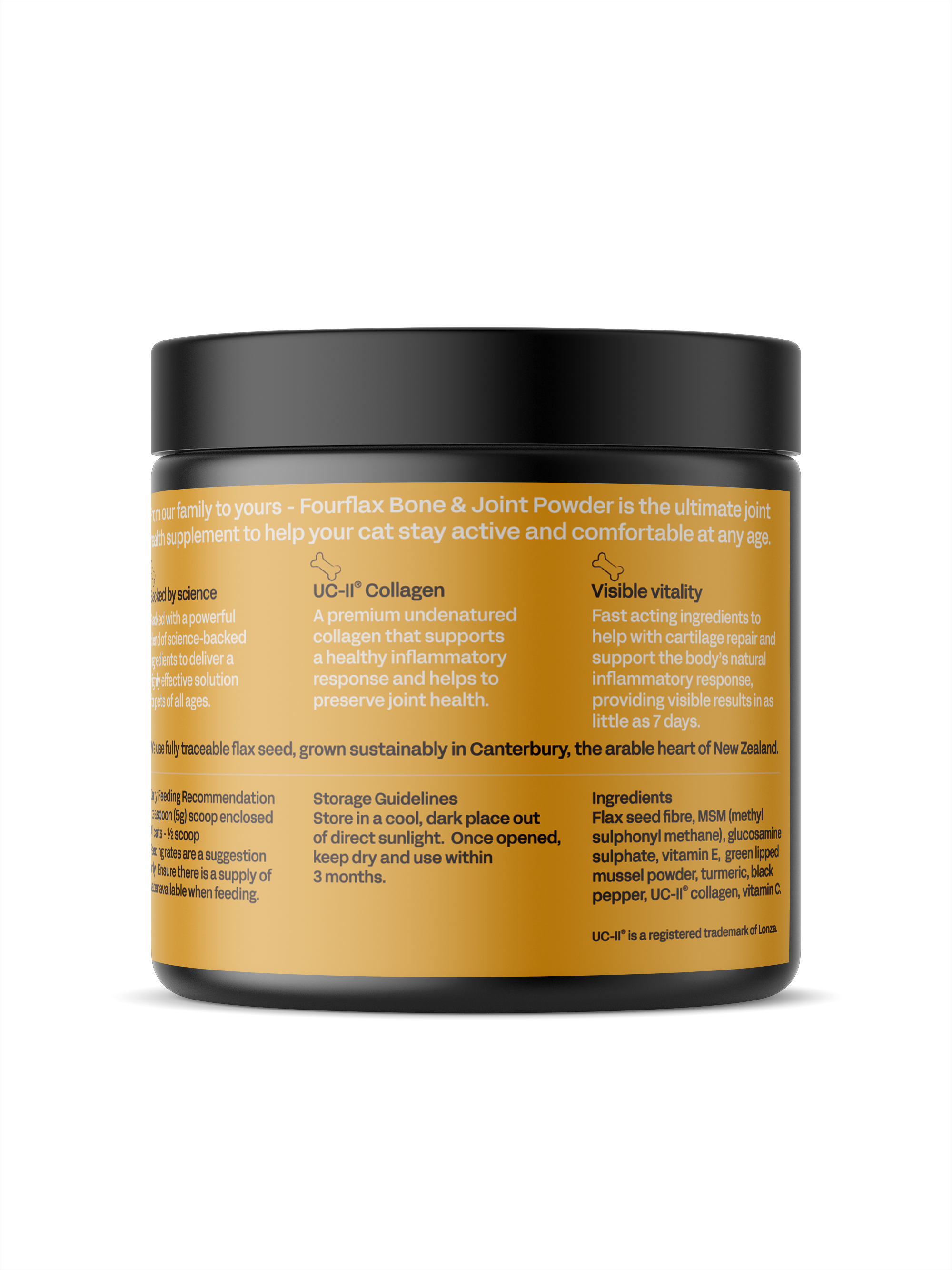 Feline Bone & Joint Powder - Cat Joint Supplement