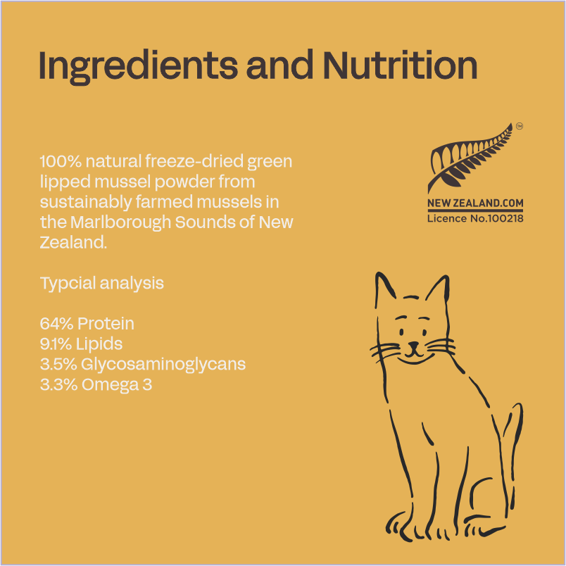 Feline Mussel Powder