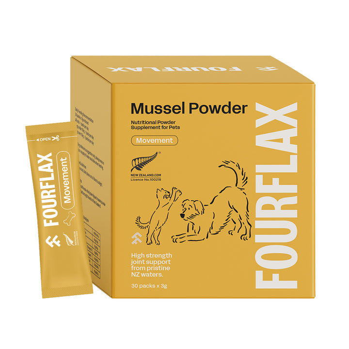 Canine Mussel Powder - NZ Green Lipped Mussel Powder for Dogs – Fourflax