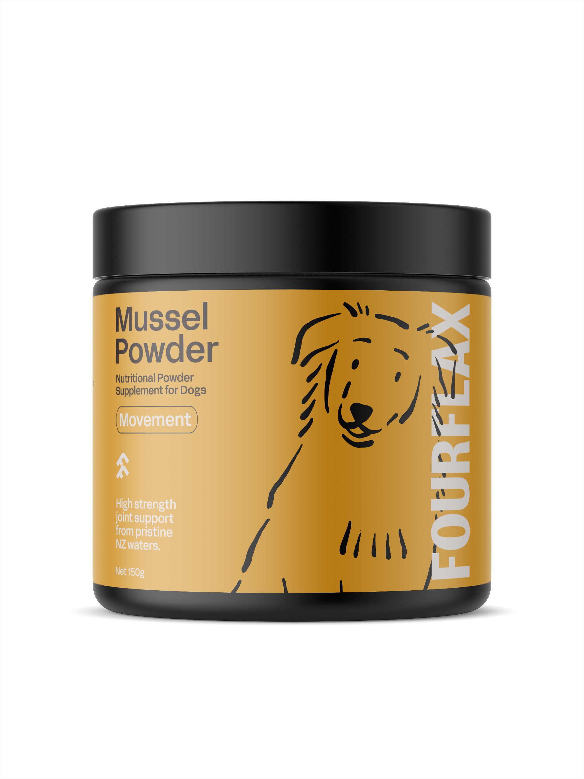 Canine Mussel Powder - NZ Green Lipped Mussel Powder for Dogs – Fourflax