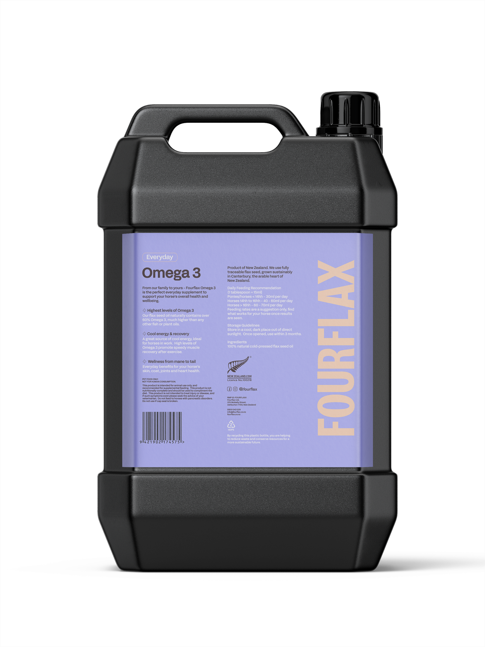 Equine Omega 3 - Flax Seed Oil for Horses