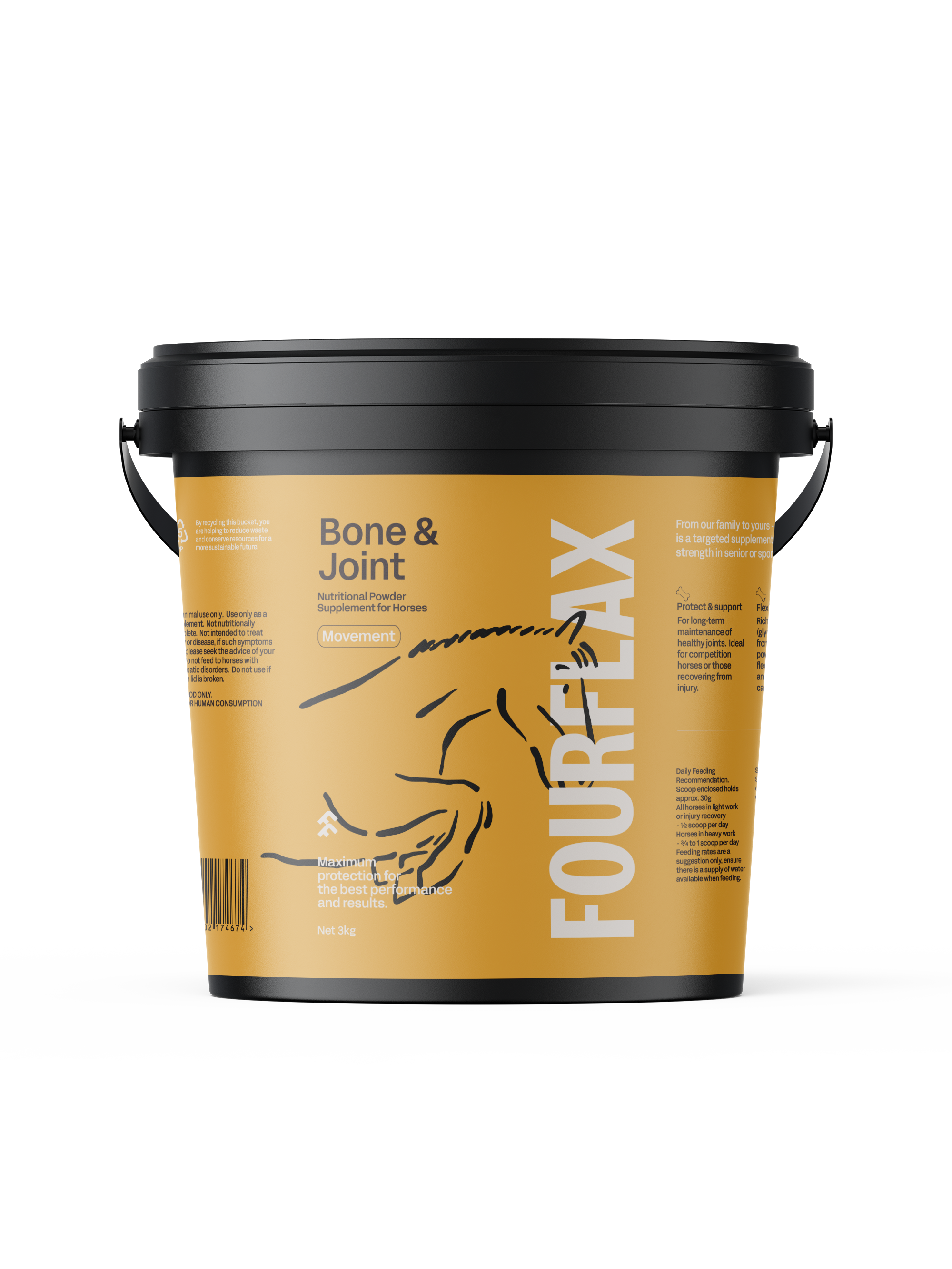 Equine Bone & Joint Powder - Horse Supplement for Bones & Joints