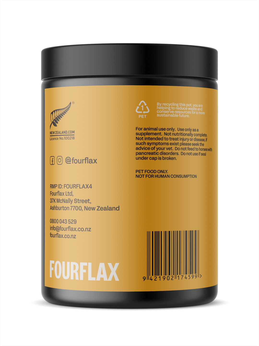 Equine Mussel Powder - NZ Green Lipped Mussel Powder for Horses – Fourflax